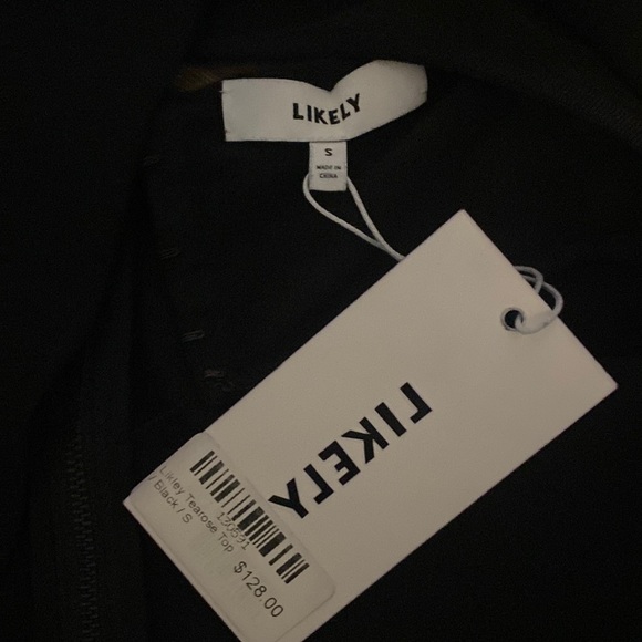 Likely Tearose Black Top - Picture 7 of 9